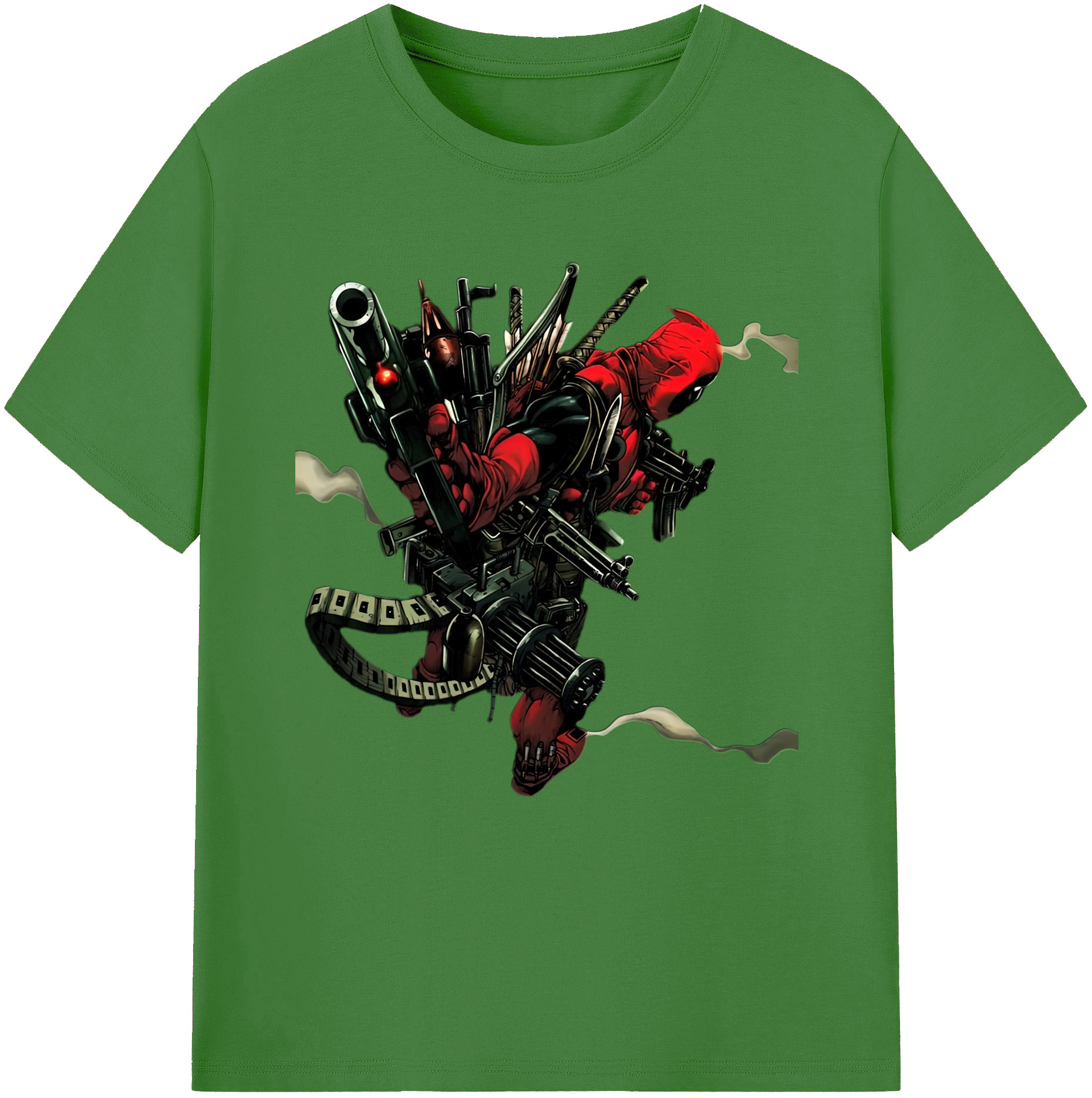 （画像用） Deadpool デッドプール レディースカジュアルプリントTシャツ（綿100％）